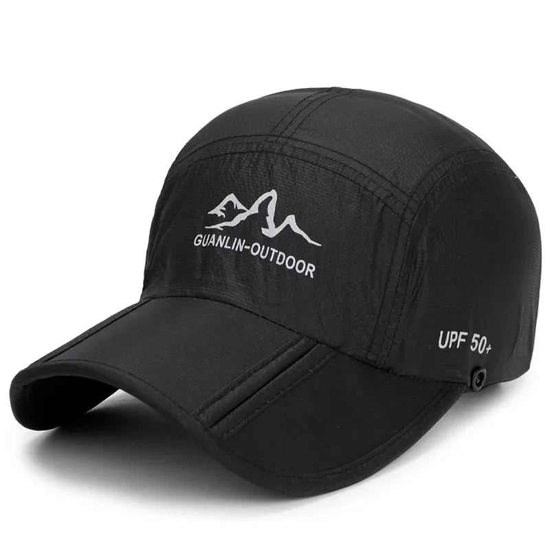 Gorra Plegable UV Con Cubierta Facial/Cuello