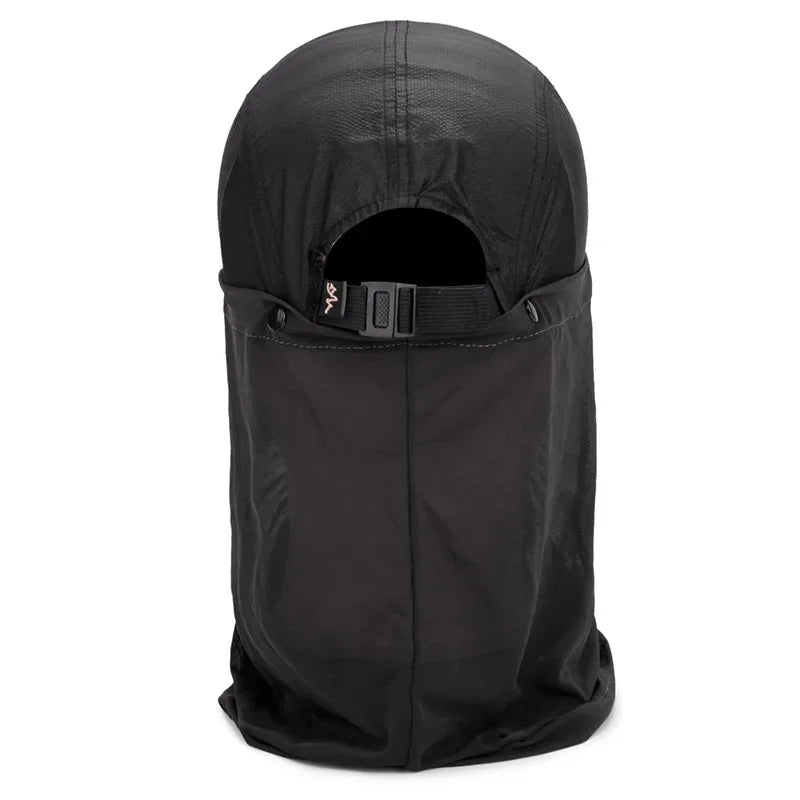 Gorra Plegable UV Con Cubierta Facial/Cuello