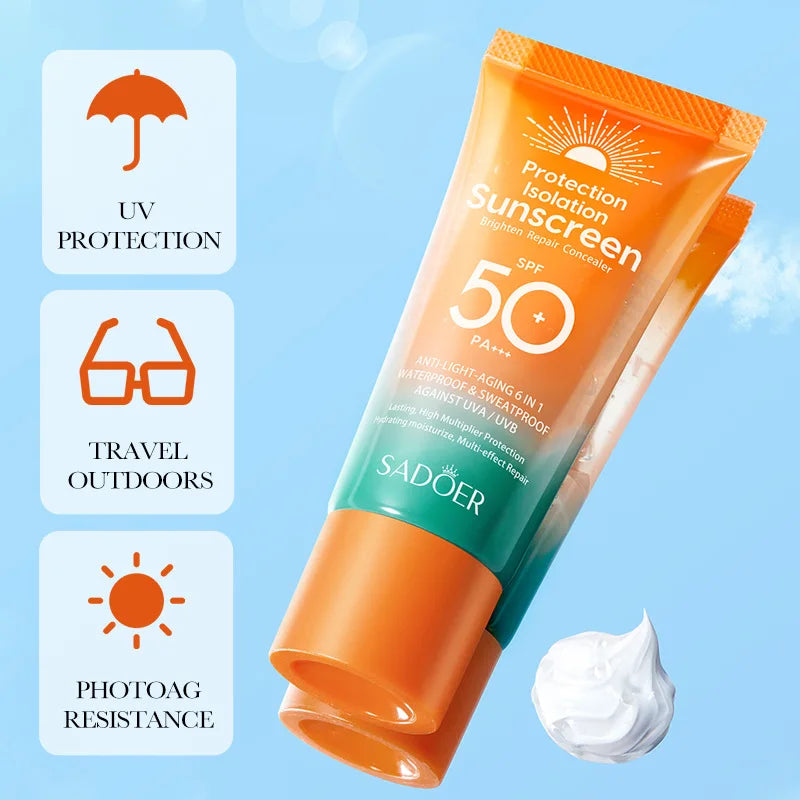 Spf 50+ Protector solar multifunción con protección PA+++